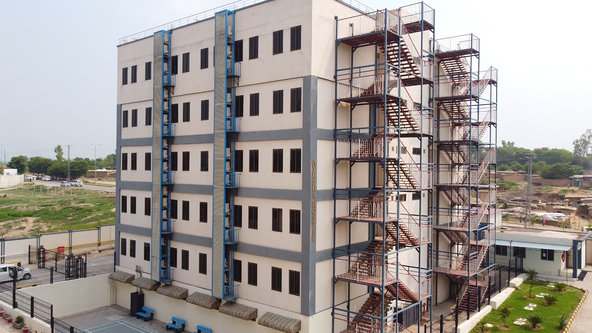 Ayesha Girls Hostel building